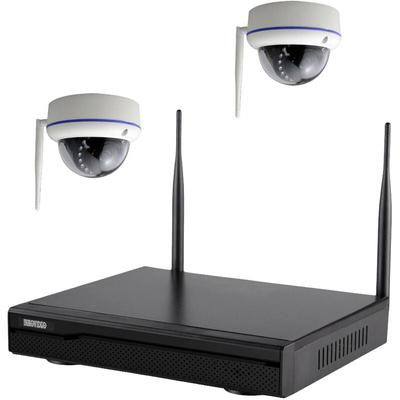 INKO-22M2D i22m2d wlan IP-Überwachungskamera-Set 4-Kanal mit 2 Kameras 1920 x 1080 Pixel - Inkovideo