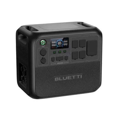 【US Plug】BLUETTI Portable Power Station AC200L, 2400W 2048Wh LiFePO4 Battery Backup, for Home