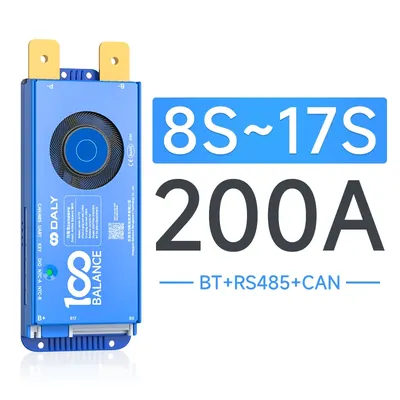 Daly BMS 8-17S 8-24s German US Shipping Smart bms wifi bms Active balance BT 4-8S 200A 100A 150A