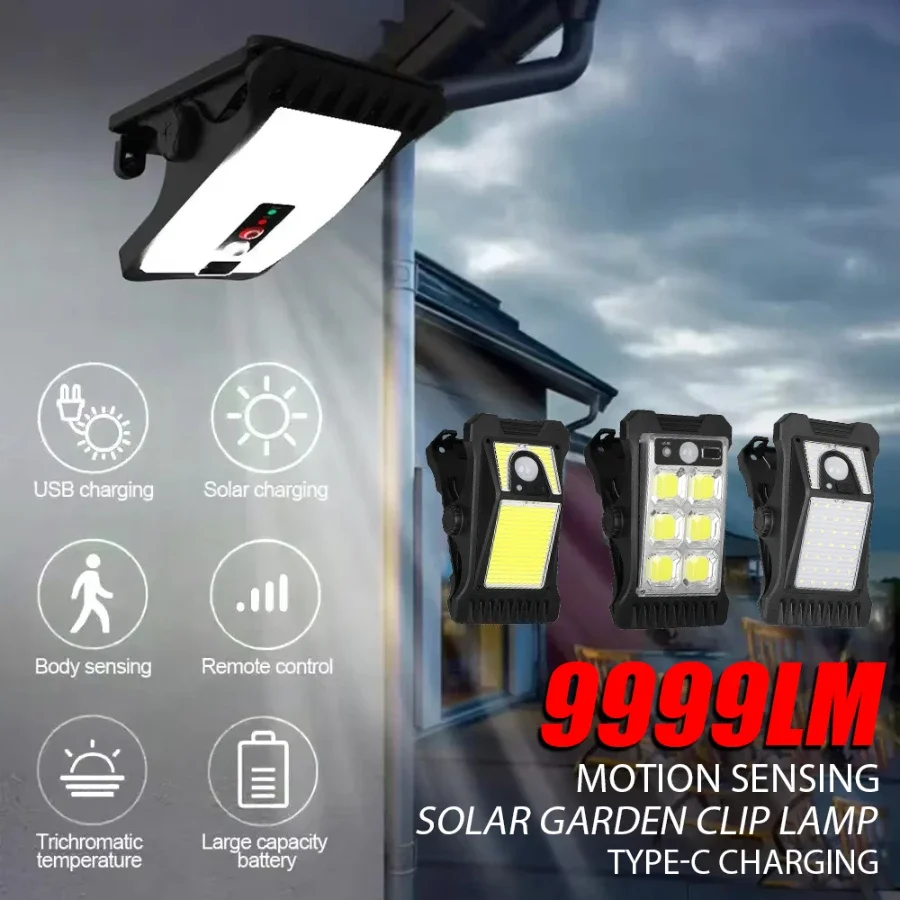 2024 neue Außenwand leuchte Balkon wasserdichte Treppe Garten super helle Beleuchtung LED Solar Außen leuchte Innenhof Licht Image