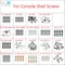 Yuxi schrauben set für xbox one konsolen schale für ps5 ps4 ps3 ps2 für psp psv schraube für ndsl 3ds xl gb gba gbc ns