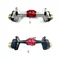 Vorderachse für Hobby plus cr18p rc Rock Van Auto Aluminium legierung Upgrade-Teile