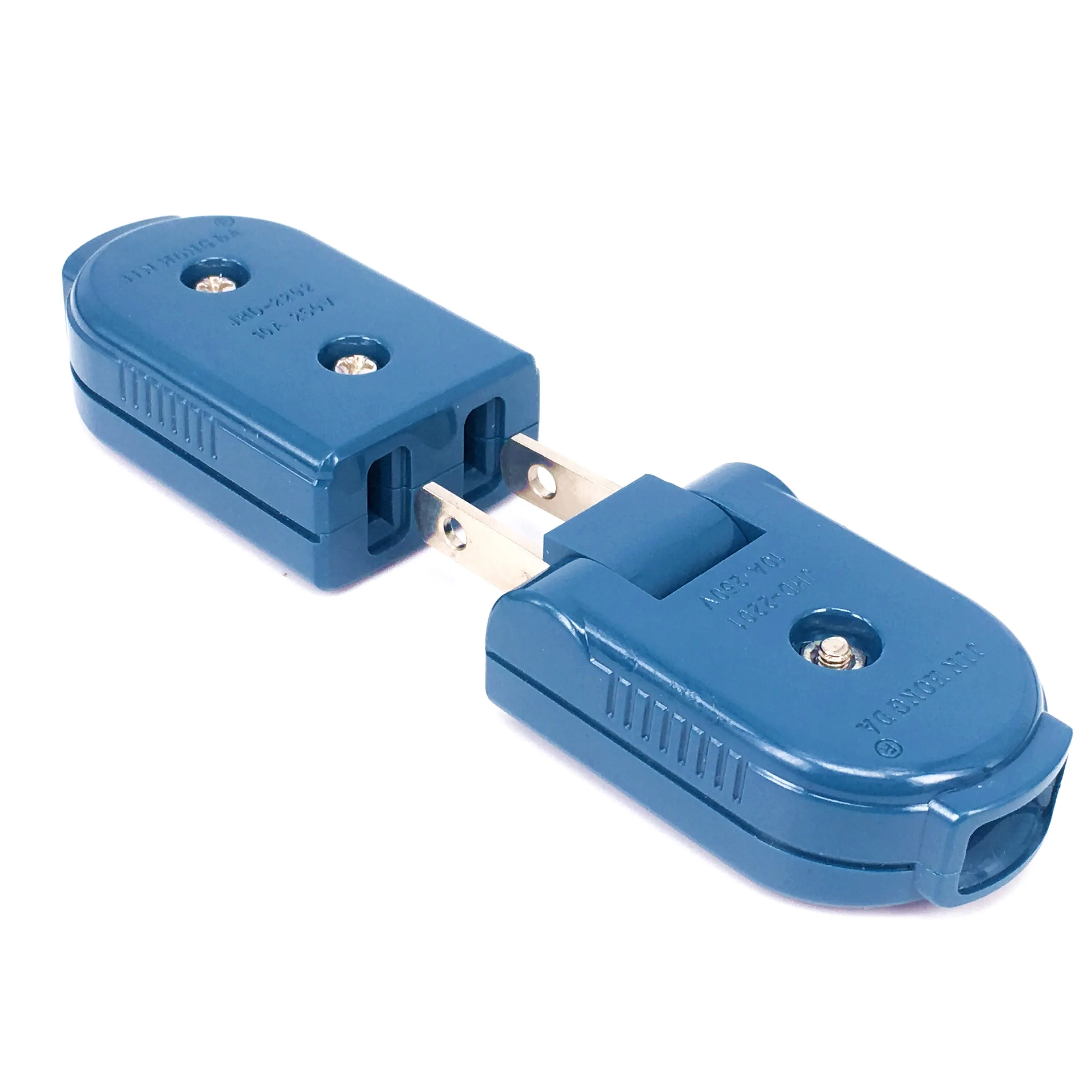 US American 2-poliger AC-Stecker für elektrische Stromversorgung, Buchse, Steckdose, Adapter, Adapter mit Kabel, wiederaufladbarer Verlängerungskabel-Anschluss Image