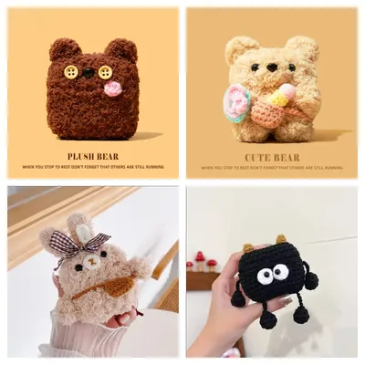Plüschbär Airpods 4 Airpods 3 Pods 2 1 Hülle Schutzhülle für Airpods Pro Pro 2 Shell Cover Image