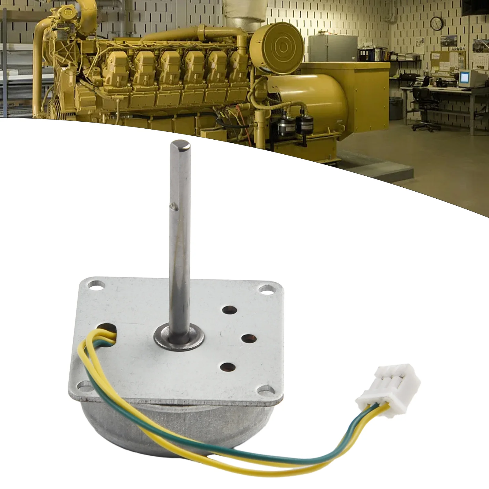 Dreiphasiger DIY AC Bürstenloser Generator Windkraft Handkurbelgeneratormotor 3-24V Turbinemotor Ersatz Elektrowerkzeuge Teile Image