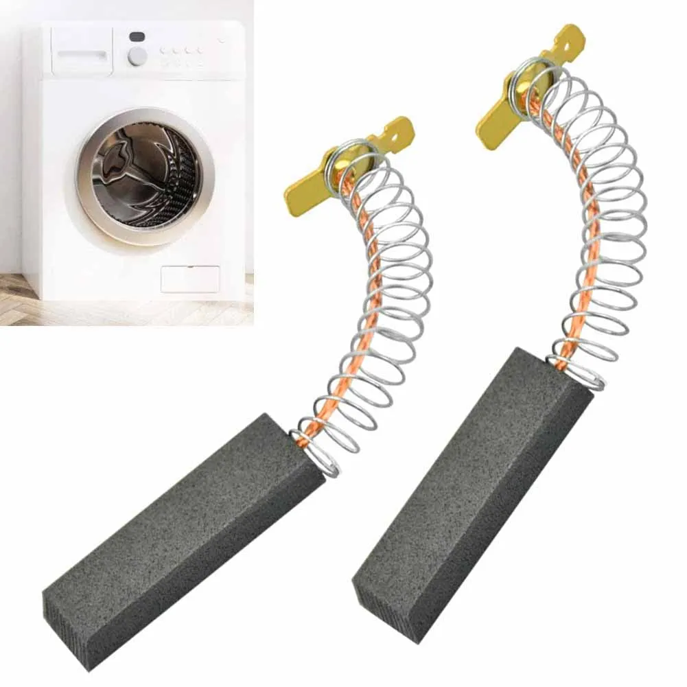 2PCS Kohlebürsten Motorbürsten für Bosch für Siemens Maxx ersetzt 00154740 Teile für Waschmaschinen vom Trommel
