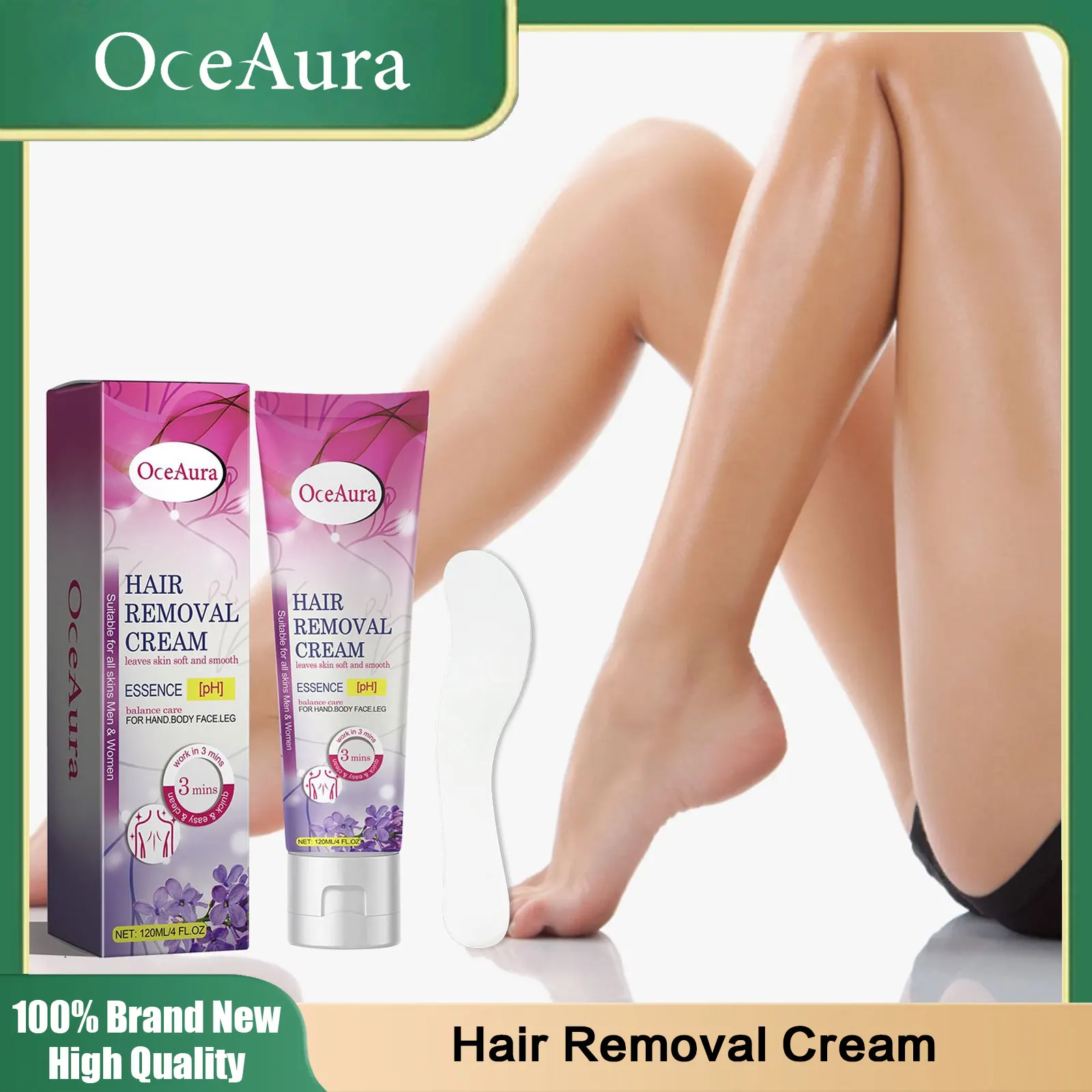 Haaren tfernungs creme schmerzloser Haarwuchs hemmer Arm Achsel Bein Intimbereich Enthaarung klares Lippen haar für Frau Männer Körperpflege Image