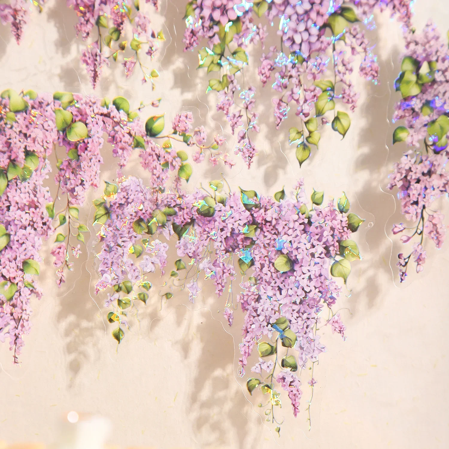 10 Teile/paket Romantische Blume Rebe Wrap Serie Dekorative Aufkleber Retro Collage Scrapbooking Label Diy Tagebuch Album Journal Planer Image