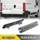2 pezzi Canbus LED numero luci targa lampade per Peugeot Boxer Manager Citroen Jumper Realay Fiat Ducato Bus Box 1994-2002