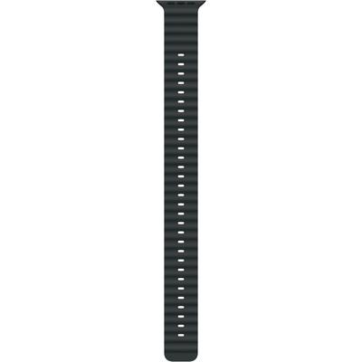 APPLE Smartwatch-Armband "Ocean Armband", schwarz (schwarz, titan), 13-20cm, Apple Watch Modelle 49mm, Uhrenarmbänder