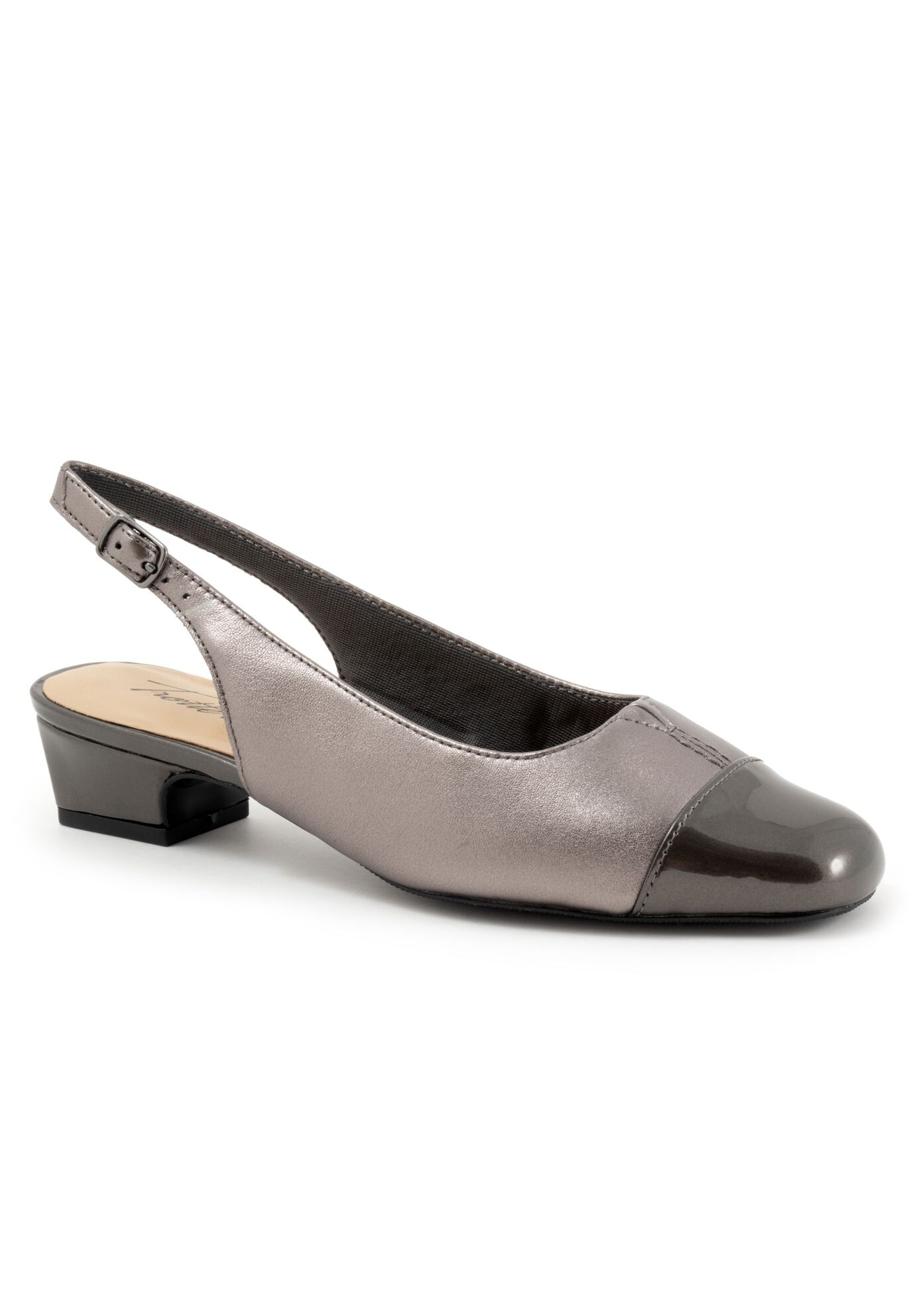 Women's Dea Slingbacks by Trotters® in Pewter (Size 10 M)