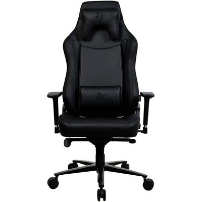 AROZZI Gaming-Stuhl "Vernazza Soft PU", schwarz (pure schwarz, schwarz), Stoff, Metall, Stühle Image