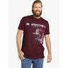 Jan Vanderstorm T-Shirt Herren rot, 5XL