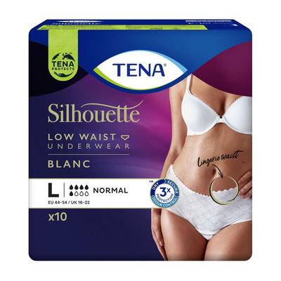 Tena Silhouette Normal L blanc Inkontinenz Pants 6x10 St Einweghosen