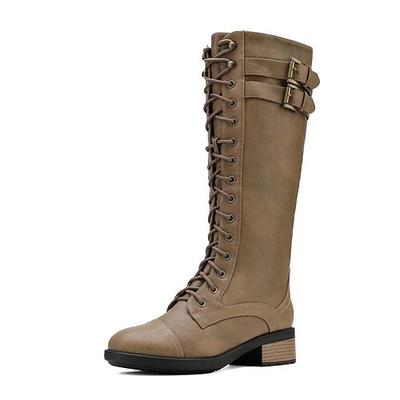 Mittelalterlich Renaissance Schuhe Kniehohe Stiefel Ren Faire Herren Damen Seeräuber Steampunk Maskerade Party / Abend LARP Renaissance-Messe Erwachsene Schuhe