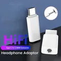 Adattatore per auricolare cablato da USB tipo C a 3.5mm tipo C DAC cavo convertitore Audio Aux Jack