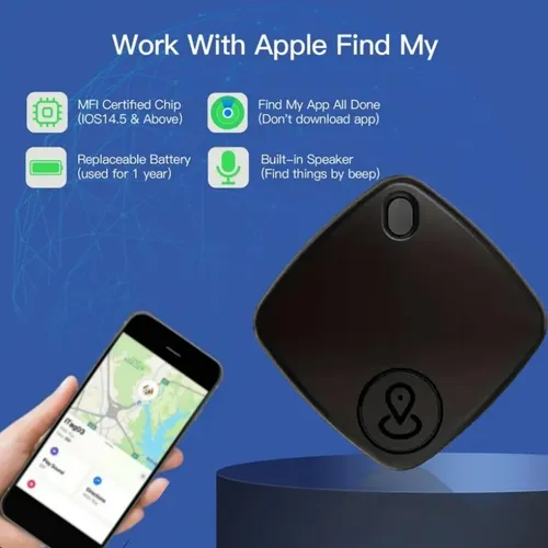 Le traceur GPS Bluetooth intelligent fonctionne avec Find My APP dispositif de rappel Anti-perte sans fil pour localisateur d'iphone clé enfants Finder
