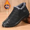 Stiefel Männer Warme Schnee Plus Größe Turnschuhe Winter Herrenmode Booties Für Männer Paar Wasserdichte Stiefeletten Arbeit Schuhe Schuhe