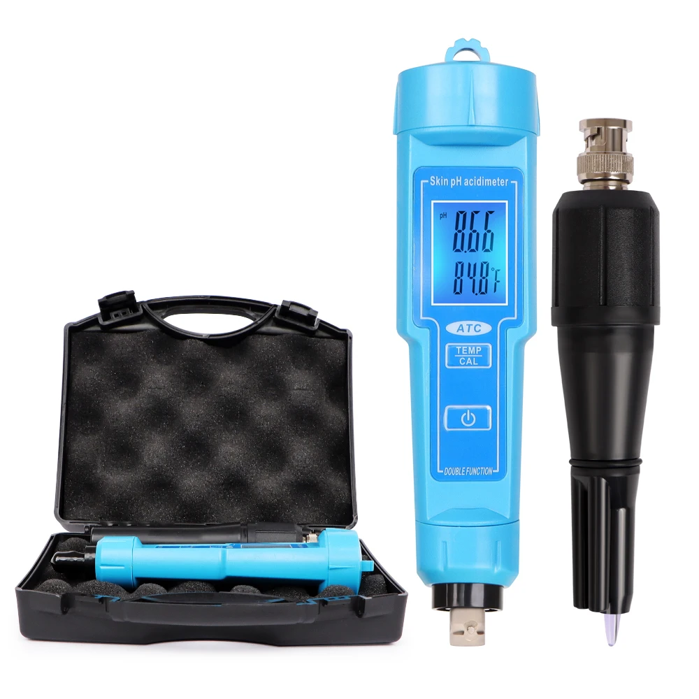 PH-61181 digitale ph meter acidi meter analyzer wasser qualität tester austauschbare ph sonde für boden käse cremes fleisch milch Image