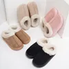 Plattform Flauschige Hausschuhe Frauen Haus Wohnungen Casual Designer Winter Schuhe Damen Mode