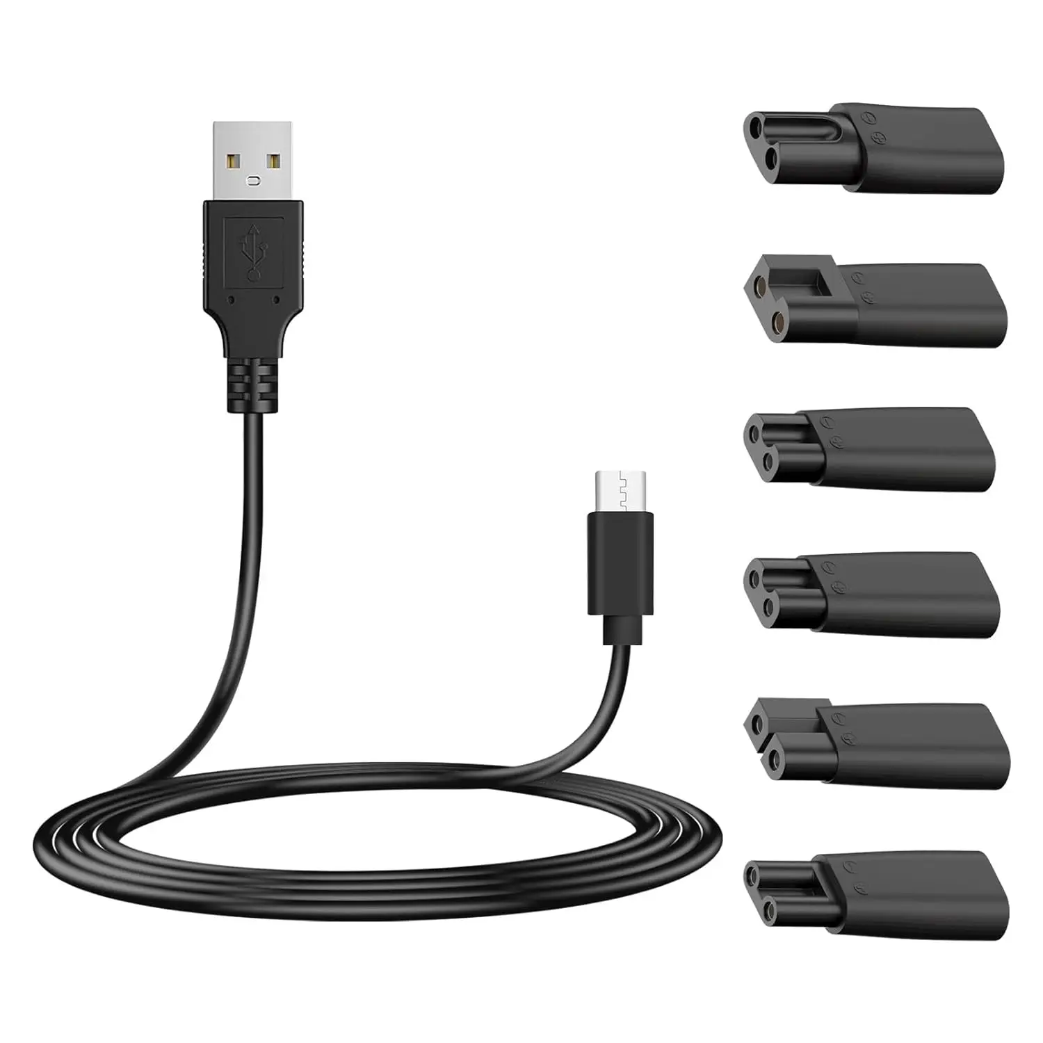 Elektro rasierer Netz kabel 5V USB Ersatz Ladekabel für elektrische Haars chneide maschinen, Barts ch neider, Rasierer, Schönheits instrumente Image