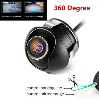 Auto HD Full Vision Auto ansicht Kamera 360 Grad einstellbare rotierende Fahrzeug kamera Park unterstützung Rückfahr kamera