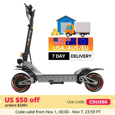 Ruitoo M6Max Dual Motor 5600W 60V27AH Fast Electrical Scooter Factory Direct Sale Adult Electric