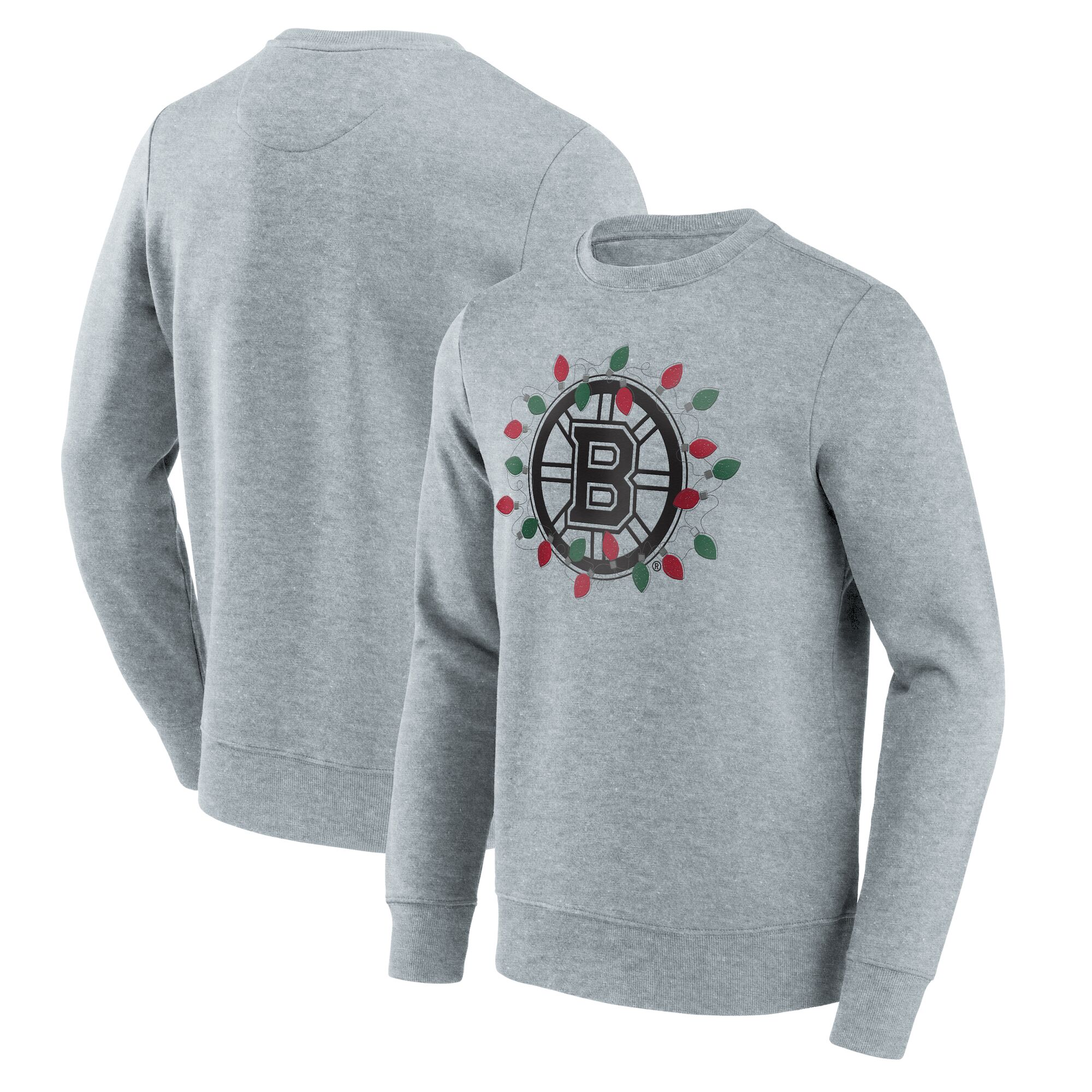 Boston Bruins Weihnachts-Sweatshirt mit Rundhalsausschnitt – Herren Image