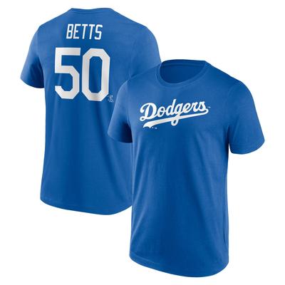 Los Angeles Dodgers Name & Nummer T-Shirt – Mookie Betts 50 – Herren Image