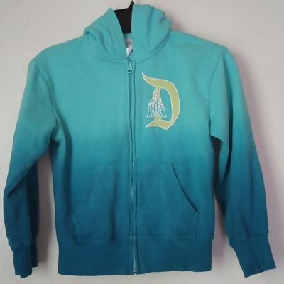 Disney Other | Disney Hoodie For Kids Size S/Ch Used Good Condition No Stain Nothing Wrong. | Color: Blue/Green | Size: S/Ch