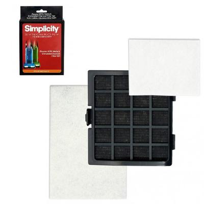 Simplicity Genuine HEPA and Granulated Charcoal Filter Set for Synergy #SF30P, 4 Sets