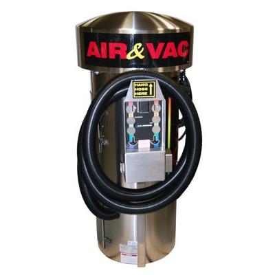 JE Adams Vacuum & Air Machine - GAST Compressor with Coin Box Cover Security Package # 9420-1G