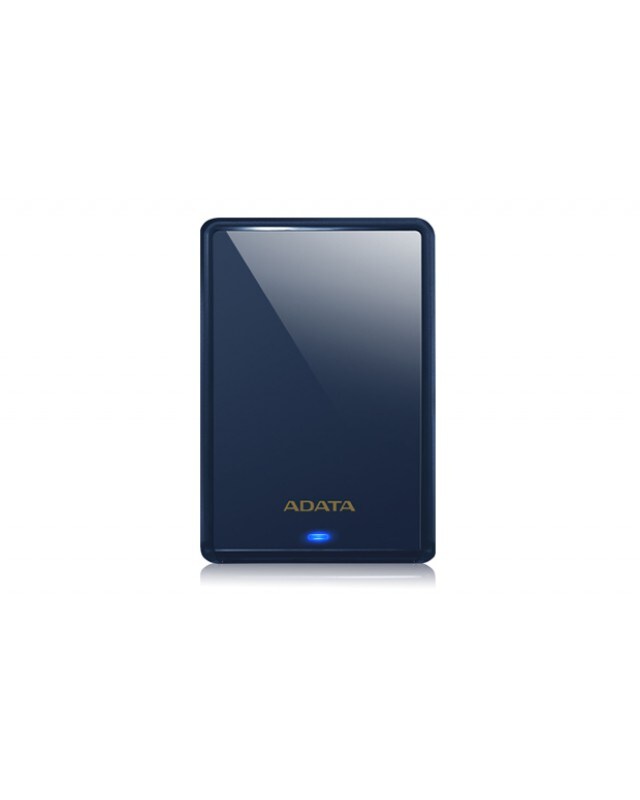 ADATA 1 TB Portable Festplatte HV620 Slim 5400 rpm 2,5" Blau USB 3.0 Image
