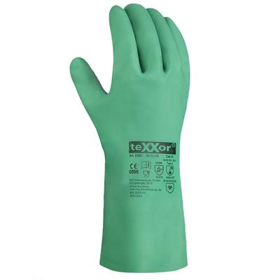 TeXXor® Chemikalienschutz-Handschuhe nitril, Grün