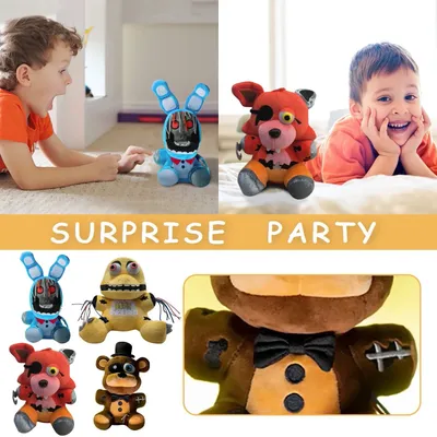 Toys For Kids Birthday Gift Cute Bear Plush Toy Birthday Gift Doll Party Decorative Ornaments Anime