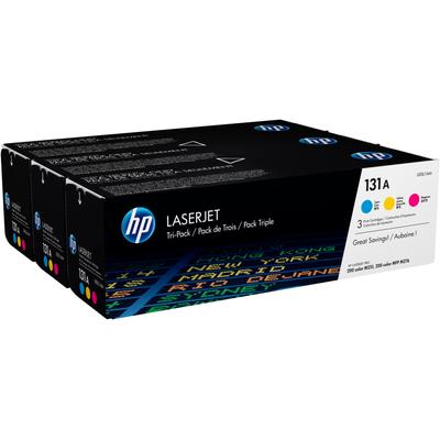 HP Tonerpatrone "131 LJ" Tonerpatronen bunt (cyan, magenta, gelb)