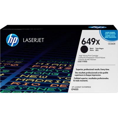 HP Tonerkartusche "649X Original LaserJet" Tonerpatronen schwarz