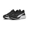 Laufschuh PUMA "Pounce Lite Laufschuhe Erwachsene", Gr. 39, schwarz-weiß (schwarz, weiß), Obermaterial: Textil, Synthetik; Futter: Textil; Innensohle: Textil; Laufsohle: Gummi, Schuhe