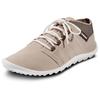 Barfußschuh LEGUANO "BEAT", Damen, Gr. 45, beige, Textil, sportlich, Schuhe, Freizeitschuh, Halbschuh, Schnürschuh für Maschinenwäsche geeignet