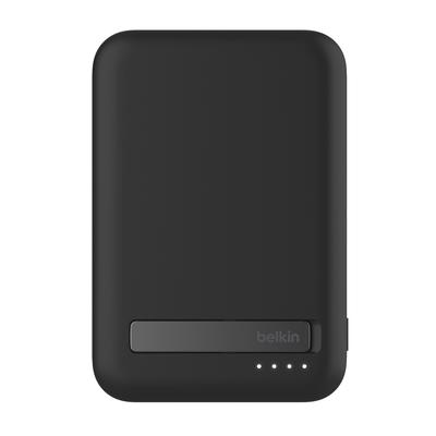 BELKIN Powerbank "BoostCharge Pro Qi2 8K" Akkumulatoren magnetisch, kompatibel mit MagSafe Gr. 3,85 V 8000 mAh, schwarz