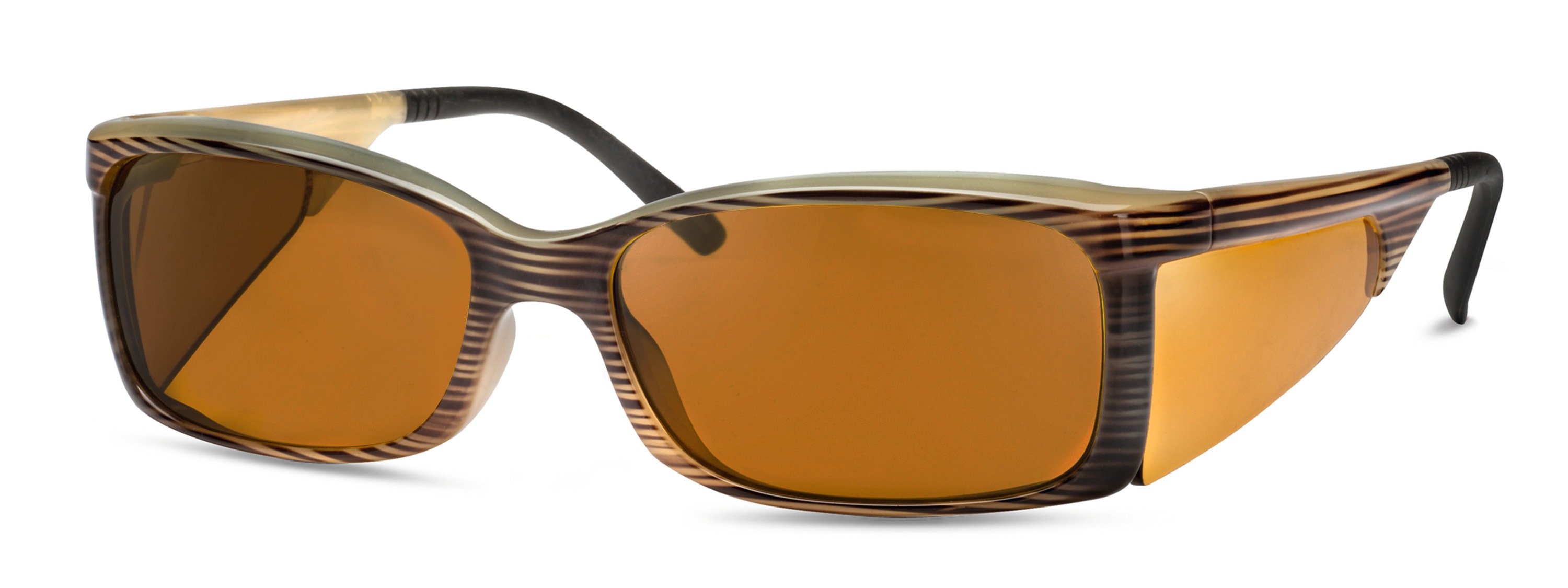 Sonnenbrille ESCHENBACH OPTIK "ambelis", Damen, orange (orange, braun), Sonnenbrillen Sonnenbrille, Schutz vor Blaulicht und UV-Strahlung