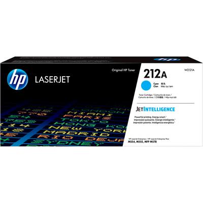 HP Tonerkartusche "212 Original LaserJet" Tonerpatronen blau (cyan)