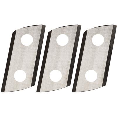 Häckslermesser EINHELL "REDAXXO 36/25", grau (grau, schwarz), H:0,03cm L:0,58cm, Stahl, Messerklingen Image