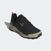 Wanderschuh ADIDAS TERREX "TERREX AX4 BETA COLD.RDY", Gr. 42, schwarz (core schwarz, carbon, semi impact orange), Synthetik, Textil, sportlich, Schuhe, wärmend