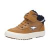 Sneaker KANGAROOS "Kavu Shady EV", Gr. 27, braun (rubber, dk navy), Textil, sportlich, Schuhe, gefüttert