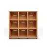 Bookcase New World - Natur Set 10 Pcs.