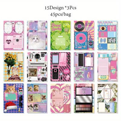 TEMU 45pcs Magazine - For Scrapbooking, Diy Crafts, Greeting & -