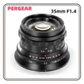 PERGEAR Obiettivo con messa a fuoco manuale full-frame 35mm F1.4 compatibile con le fotocamere Sony E Canon RF Nikon Z con attacco L A7 A7II A7III A7R A7RII
