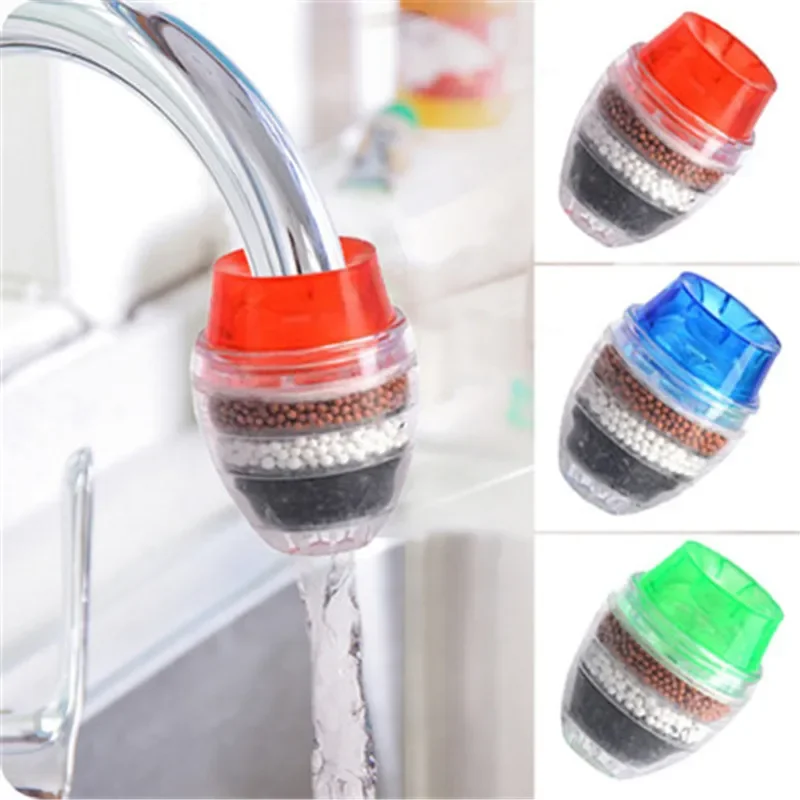 Küchen armatur Leitungs wasser reiniger Wohn accessoires Wasser reiniger Filter Aktivkohle Wasser reiniger Filtration Image