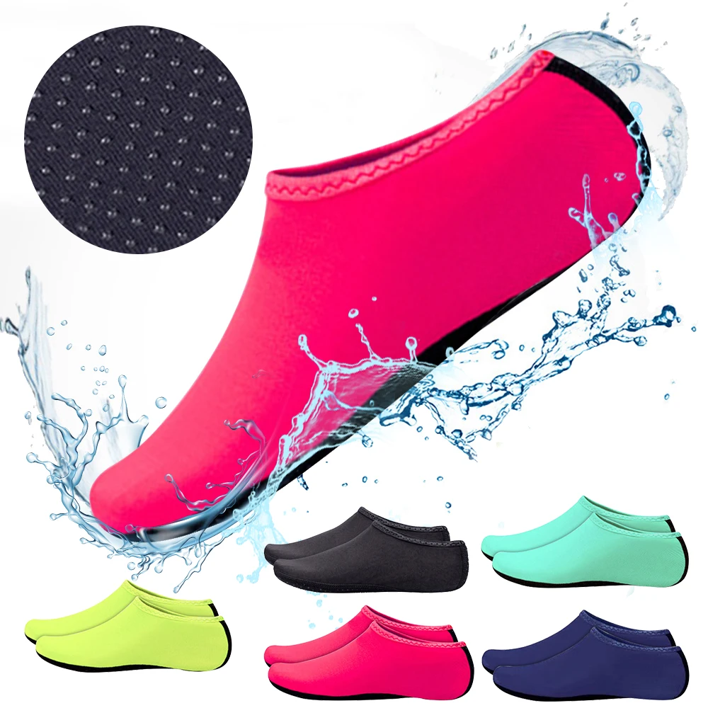Sommer tauchen Strands chuhe Männer Frauen Wassersport Tauch socken rutsch feste Barfuß schutz Surf socken Haut Schuhe am Meer